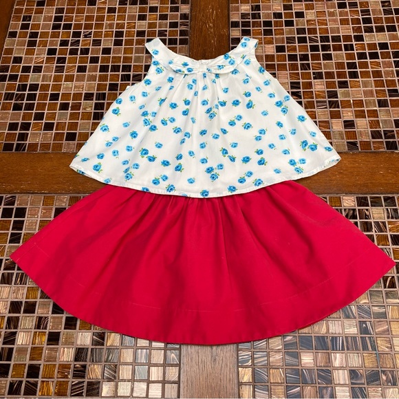 Janie and Jack Girl Floral Matching Set - Picture 2 of 10